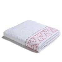 scandi jacquard towelling bath sheet