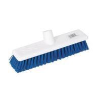 scot young research 12 inch hard broom head blue ref 4027882 bhy12hb