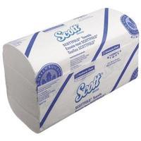 Scott Folding Hand Towel White Pack of 25 175 Towels Per Sleeve 6633