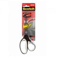 scotch titanium non stick scissors 200mm black 1468tnsm