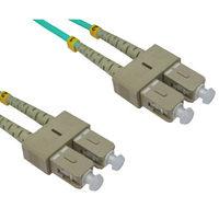 SC -SC 50/125 OM3 Fibre Optic Patch Cable 0.5m