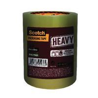 scotch heavy duty 50mmx66m clear packaging tape hv5066t3t