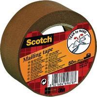 Scotch Paper Mailing Tape 50mmx50m Brown P.5050.S