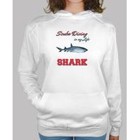 scuba diving is my life - shark