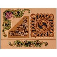 scroll flowers craftaid 76630 00 by tandy leather by craftaid