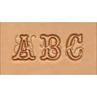 Script Alphabet Leather Stamping Set