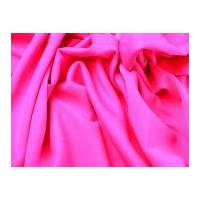 Scuba Bodycon Stretch Jersey Dress Fabric Fluorescent Pink