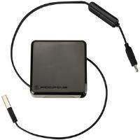 Scosche smartBOX 2-in-1 Retractable charge & Sync Cable (Black) for Apple Lightning and Mirco USB Devices
