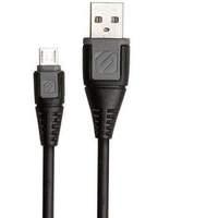 Scosche Syncable Micro (0.9 M) Premium Charge And Sync Cable For Micro Usb Devices (black With Green Tip)