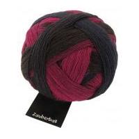 Schoppel Wolle Zauberball Sock Knitting Yarn 2082 Plum/Navy