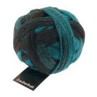 Schoppel Wolle Zauberball Sock Knitting Yarn 2083 Black/Jade