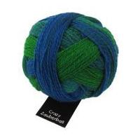 schoppel wolle crazy zauberball sock knitting yarn 2085 turquoisegreen