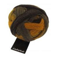 Schoppel Wolle Zauberball Sock Knitting Yarn 2135 Orange/Bottle/Grey