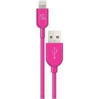 Scosche strikeLINE Charge and Sync Cable (Pink) for Lightning Devices
