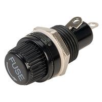 sci r3 12e black 20mm finger rls fuseholder 10a 250v