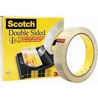 Scotch (12mm x 33m) Artists Double Sided Tape (Clear) with Liner for Mounting and Holding (Pack of 12)