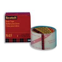 Scotch 845 (51mm x 13.7m) Book Repair Tape (Clear)