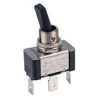 SCI R13-423L B/G GREEN SPST LED Tip Toggle Switch Green