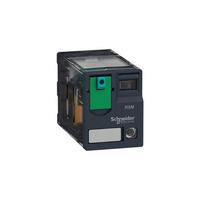 Schneider Electric RXM4AB2BD 4PDT Miniature Relay with LED 24VDC 6A