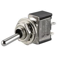 SCI TA202F1 DPDT Toggle Switch 250V AC 3A Metal Lever