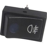 sci r13 207l sq yellow 12vdc spst illuminated rocker switch 20a 1