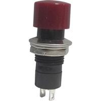 SCI R13-40A-05RT 1.5A Pushbutton Switch Red 2P SPST Off-(On)