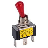 SCI R13-423L2 B/R RED SPST LED Toggle Switch Red