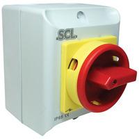 SCL IS420 20A 4 Pole AC Rotary Enclosed Isolator IP65