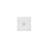 Schneider Electric GGBL7061 Lisse 1 Gang Telephone Socket White