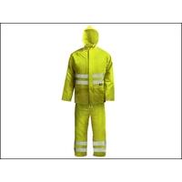 Scan Hi-Visibility Rain Suit Yellow - XL