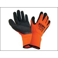 Scan Knitshell Thermal Gloves Orange/Black