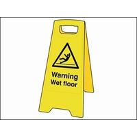 Scan Warning Wet Floor Heavy-Duty A Board