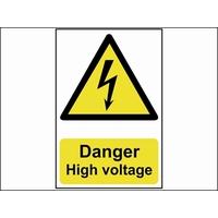 scan danger high voltage pvc 200 x 300mm