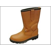 Scan Texas Dual Density Lined Rigger Boot Tan Size 7 (41)