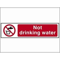 Scan Not Drinking Water - PVC 200 x 50mm