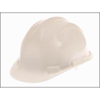 scan deluxe safety helmet white hp05