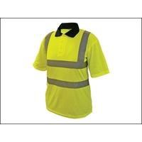 Scan Hi-Vis Yellow Polo Shirt - Medium