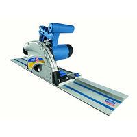 scheppach scheppach pl45 plunge saw system with 1400mm guide rail syst ...