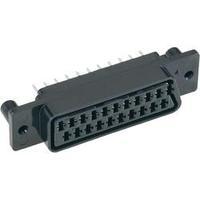 SCART connector Socket, vertical vertical Number of pins: 21 Black BKL Electronic 903012 1 pc(s)