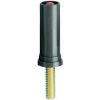 Screw adapter M4 threaded bolt - 4 mm plug Black MultiContact SA400-VI 1 pc(s)