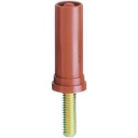 Screw adapter M4 threaded bolt - 4 mm plug Red MultiContact SA400-VI 1 pc(s)