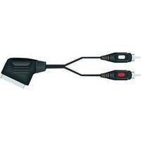 SCART / RCA Audio/phono Cable [1x SCART plug - 2x RCA plug (phono)] 2 m Black SpeaKa Professional