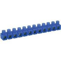 Screw terminal flexible: 2.5-6 mm² rigid: 2.5-6 mm² Number of pins: 12 Kaiser 663/bl 1 pc(s) Blue