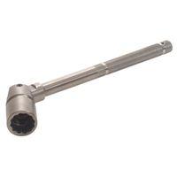 scaffold spanner 716w 14mm knurled handle all titanium