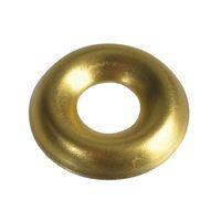 Screw Cup Washers Brass No.8 Forge Pack 20