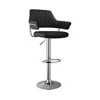 Scala Bar Chair (2 - SAVE £40), Black x2, Steel