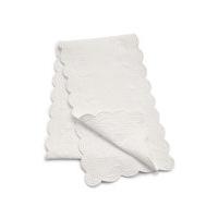 Scalloped Matelassé Runner