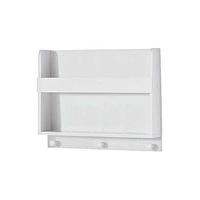 Scandinavia Shelving Unit Hooks White