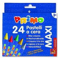 Scatola 24 Pastelli A Cera Maxi