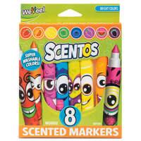 Scentos Funny Face Markers 8pk